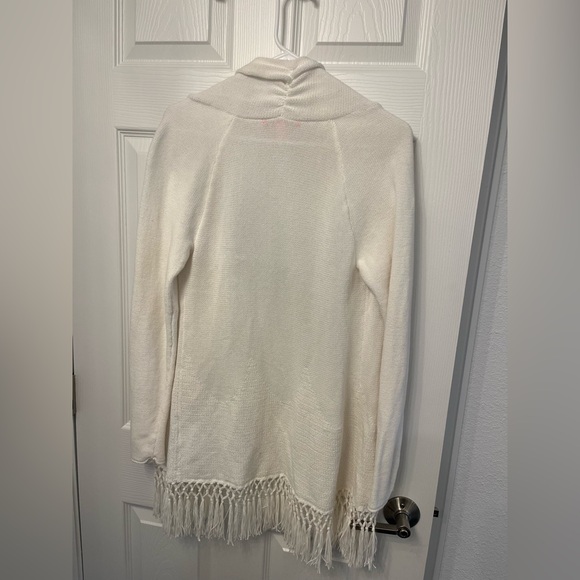 Lilly Pulitzer | White Long Tatum Cardigan | Size M - Picture 4 of 4